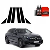 GrizzGlass Juoda plėvelė statramsčiams BodyShield, skirta Mercedes-Benz GLC C254 (2023-2025) [6w1]
