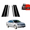 GrizzGlass Juoda plėvelė stulpams GrizzGlass BodyShield, skirta Volkswagen Passat B7 Sedan (2010-2014) [6w1]