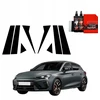 GrizzGlass Juoda plėvelė stulpams BodyShield, skirta Cupra Leon Sportstourer (2024-2025) [8w1]
