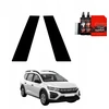 GrizzGlass Juoda plėvelė stulpams GrizzGlass BodyShield Dacia Jogger (2022-2025) [2w1]