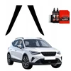 GrizzGlass Juoda plėvelė stulpams BodyShield, skirta Seat Arona (2021-2025) [2w1]