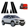 GrizzGlass Juoda plėvelė stulpams GrizzGlass BodyShield, skirta Seat Ateca (2020-2025) [6w1]