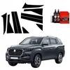 GrizzGlass Juoda plėvelė stulpams BodyShield skirtas SsangYong Rexton (2023-2025) [10w1]