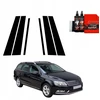 GrizzGlass Juoda plėvelė stulpams GrizzGlass BodyShield skirtas Volkswagen Passat B7 Variant (2010-2014) [6w1]