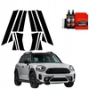 GrizzGlass Juoda plėvelė stulpams GrizzGlass BodyShield, skirta Mini Countryman (2023-2025) [14w1]