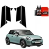 GrizzGlass Juoda plėvelė stulpams GrizzGlass BodyShield, skirta Mini Cooper S (2023-2025) [8w1]