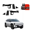 GrizzGlass Juoda plėvelė statramsčiams BodyShield, skirta Kia EV3 GT Line (2025) [12w1]