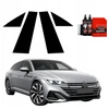GrizzGlass Juoda plėvelė stulpams BodyShield, skirta Volkswagen VW Arteon (2024-2025) [4w1]