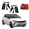 GrizzGlass Juoda plėvelė stulpams GrizzGlass BodyShield, skirta Opel Grandland (2021-2024) [10w1]