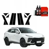 GrizzGlass Juoda plėvelė stulpams GrizzGlass BodyShield, skirta Forthing T5 Evo (2024-2025) [12w1]