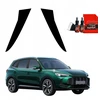 GrizzGlass Juoda plėvelė stulpams BodyShield, skirta MG ZS Hybrid+ (2024-2025) [2w1]