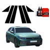 GrizzGlass Juoda plėvelė stulpams GrizzGlass BodyShield skirtas Volkswagen VW Passat B9 (2024-2025) [6w1]