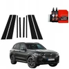 GrizzGlass Juoda plėvelė stulpams GrizzGlass BodyShield, skirta BMW X3 (2021-2024) [8w1]