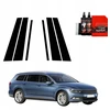 GrizzGlass Juoda plėvelė stulpams BodyShield, skirta Volkswagen Passat B8 Kombi (2014-2022) [4w1]