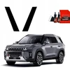 GrizzGlass Juoda plėvelė ant statramsčių BodyShield, skirta SsangYong Torres (2024-2025) [2w1]