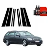 GrizzGlass Juoda plėvelė stulpams BodyShield Mercedes Benz C klasė S204 Kombi (2007-2011) [8w1]