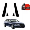 GrizzGlass Juoda plėvelė stulpams GrizzGlass BodyShield, skirta Audi A6 C6 Avant Facelifting (2008-2011) [4w1]