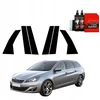 GrizzGlass Juoda plėvelė stulpams GrizzGlass BodyShield, skirta Peugeot 308 Kombi (2013-2021) [6w1]