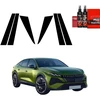 GrizzGlass Juoda apsauginė plėvelė BodyShield Juodas Peugeot 408 GT (2026) statramsčiams [6w1] (GRZ19939)