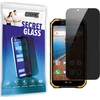 „GrizzGlass“ privatumo stiklas, „GrizzGlass“ „SecretGlass“ „Ulefone Armor X6“