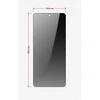 GrizzGlass Privatumo stiklas SecretGlass Easy, skirtas Realme C55 [2 vnt.]