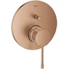 Vonios maišytuvas Grohe ESSENCE JEDNOUCHWYTOWA Baterija DO OBSŁUGI DWÓCH WYJŚĆ WODY, spalva BRUSHED WARM SUNSET