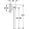 Grohe ESSENTIALS TOWER HANG, C.SUN