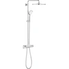 Grohe dušo sistema su termostatu „Rainshower Mono 310“, rankiniu dušu „Euphoria 110 Massage“, 9,5 l/min., chromuota (Pažeista pakuotė)