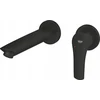 Grohe izlietnes maisītāja Eurosmart virsapmetuma daļa, 2MC, iztece 211 mm, no sienas, matēta melna