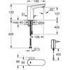 Grohe EURO.CO.E UMY.BA.ELEK.NA POD.1/2", CHRO.