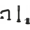 Grohe Grohe 4 skylių Essence vonios maišytuvas juodas 25251KF1