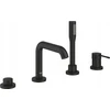 Grohe Grohe 4 skylių Essence vonios maišytuvas juodas 25251KF1