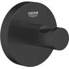 Grohe Grohe Essentials chalato kabliukas matinis juodas 1024602430
