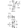 Grohe GROHTHER.800 KAINA.BA.TER.CHRO.BLO.BZ.S