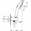 Grohe Tempesta 110 dušo komplektas Dušo komplektas