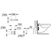 Grohe savienojuma cauruļu komplekts DN90