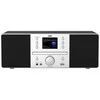 JVC RD-E874B Tower Bluetooth 20 W Juodas, Sidabrinis
