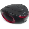 Grotuvas Luvianta Orava RCD-813 R Przenośny CD/USB odtwarzacz su radiem i Bluetooth, raudona-juoda