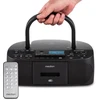 Grotuvas Medion MEDION® LIFE® DRX-1 Plus Boombox juoda