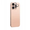 „AmazingThing AR“ aliuminio 3 lęšių stiklo ir kameros objektyvo rėmelio sijonas „Apple iPhone 16 Pro / 16 Pro Max“ – rožinio aukso spalvos