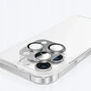 AmazingThing Aviation-Grade Alloy Apsauginis stiklas Lens skirtas Apple iPhone 16 Pro / 16 Pro Max Camera Lens - Gray
