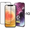 9D Glass TEMPERED GLASS PREMIUM 9D HD + IMOTO E7i POWER 10PCS Juodas
