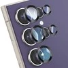 Grūdintas stiklas Forcell Premium kamerai - skirtas Samsung Galaxy S24 Ultra violetinis