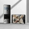 „Ringke Easy Slide“ 2 vnt. apsauginių stiklų „Samsung Galaxy S25 Edge“ dėklas, juodas