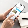 Ringke Easy Slide 2 vnt. apsauginis stiklas skirtas iPhone 17 Air – juodos spalvos
