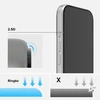 Apsauginis stiklas Ringke Easy Slide ANTI Apsauginis stiklas Apple iPhone 17 Pro juodos spalvos