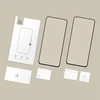 Tech-Protect Glass Fit+ 2-pack apsauginis stiklas skirta Samsung Galaxy S25 FE – juodas