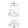 Grundfos POMPA UNILIFT CC7-A1, 10M KABLA