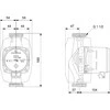 Grundfos Sūknis ALPHA1 25-60 N 180mm DN25 4-45W 230V 50Hz PN10