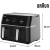 Gruzdintuvė Braun TwinCook 5 TD5030I 10 l juoda